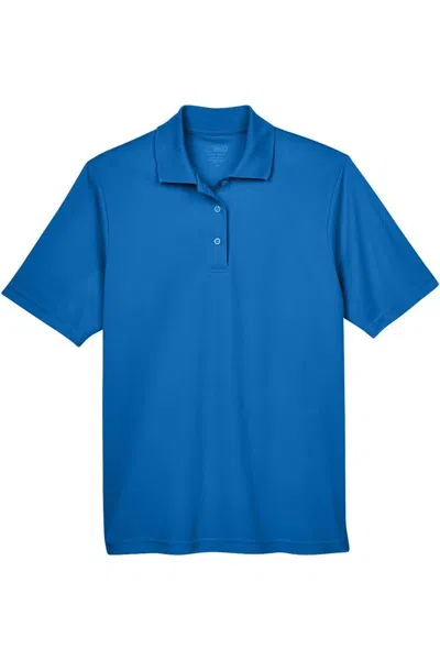 Core365 Tall Origin Performance Piqu Polo In Blue