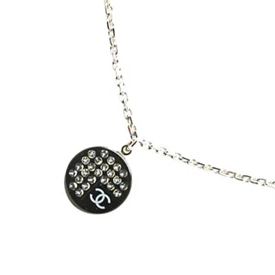 Pre-owned Chanel Metal Rhinestone Necklace () In Multi