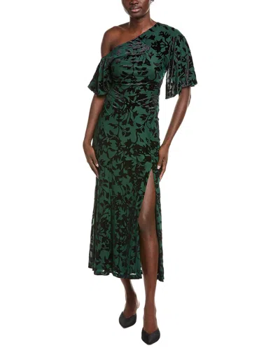 Diane Von Furstenberg Elora Midi Dress In Animal Print