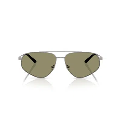 Emporio Armani Full Frame Sunglasses In Green