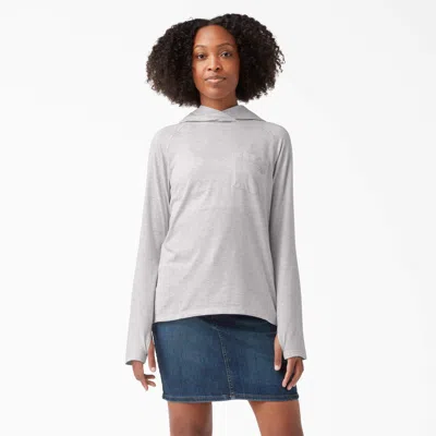 Dickies Women's Cooling Performance Sun Shirt In Gray