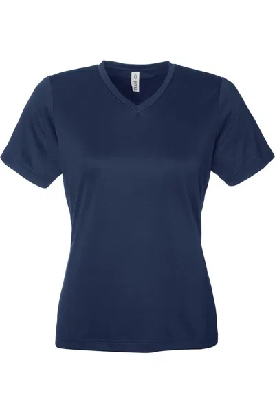 Team 365 Women's Zone Performance Mesh T-shirt In Blue