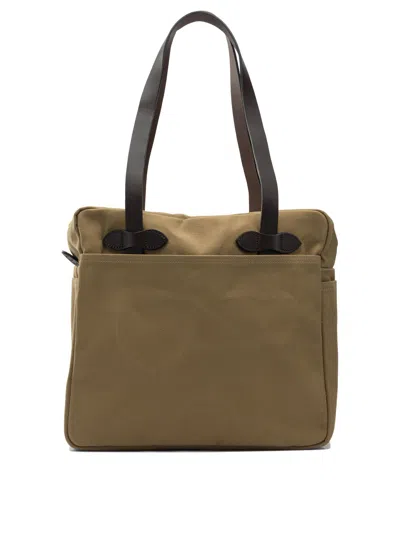 Filson "rugged" Tote Bag In Brown