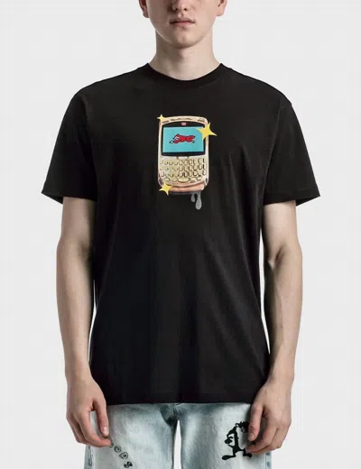 Icecream Gold Blackberry Short Sleeve Tee In Black