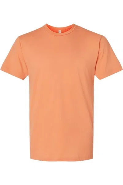 Lat Fine Jersey Tee In Orange