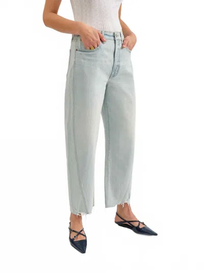 Daze Westward Barrel Straight Jeans In Lost Love Vintage In Multi