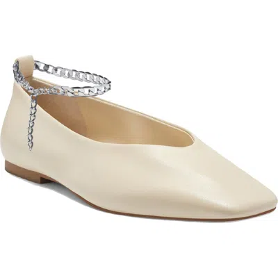 Vince Camuto Latenla Womens Leather Square Toe Dress Shoes In Nude