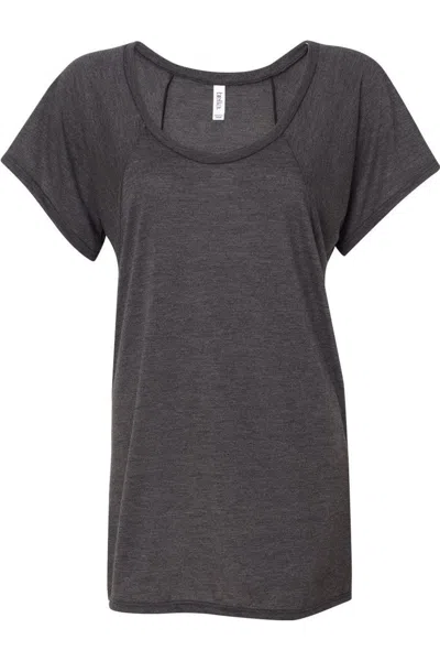 Bella+canvas Womens Flowy Raglan Tee In Multi