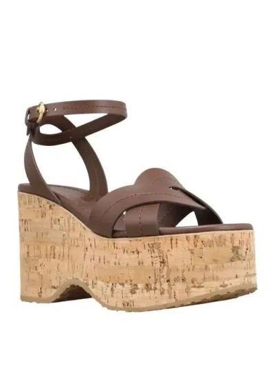 Gianvito Rossi Sandales Plateforme In Animal Print