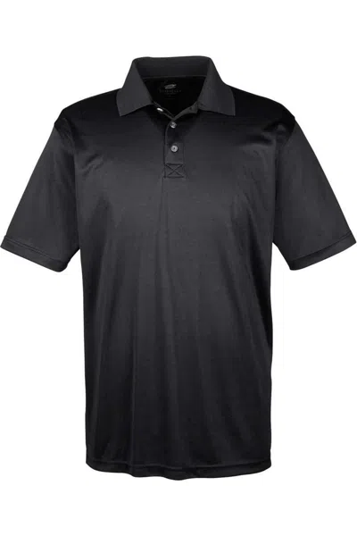 Ultraclub Cool & Dry Elite Performance Polo In Black
