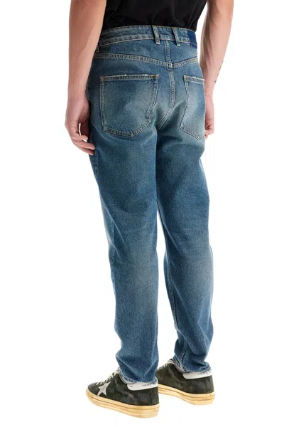 Golden Goose Jeans Straight Leg In Blue
