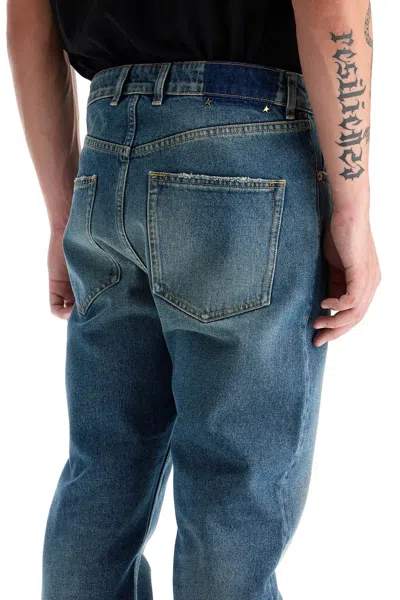 Golden Goose Jeans Straight Leg In Blue