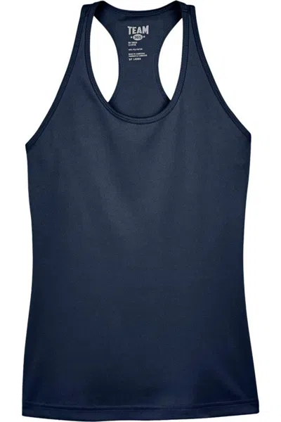 Team 365 Women's Zone Performance Racerback Tank In Blue