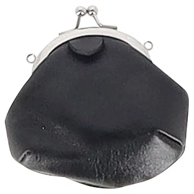 Yohji Yamamoto Y's By  Evening Clutch Bag In Black Leather In Black