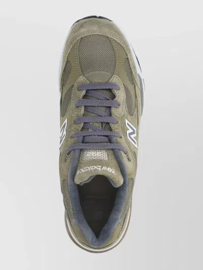 New Balance Lace-up Footwear With Suede And Mesh In Multi