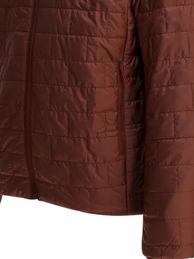 Patagonia Insulated Jacket With High Collar And Pockets In Multi