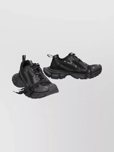 Balenciaga Low-top Sneakers 3xl Modern Design In Black