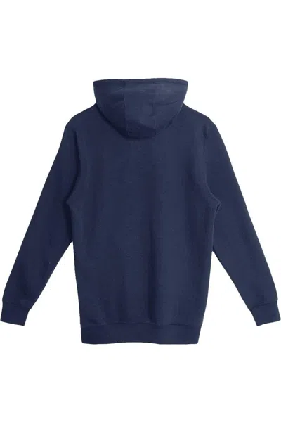 Lane Seven Heavyweight Pullover Hooded Sweatshirt In Blue