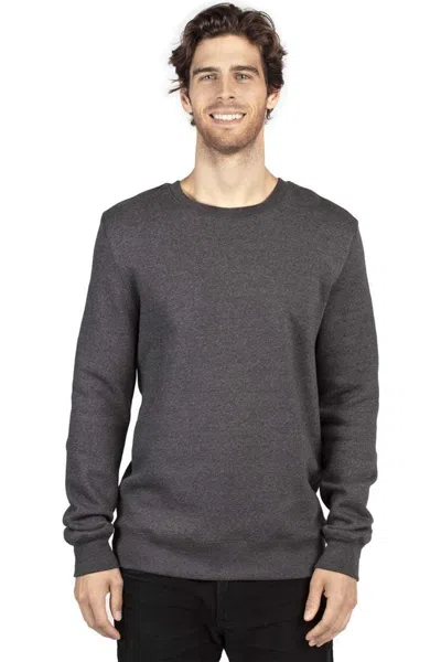 Threadfast Apparel Ultimate Crewneck Sweatshirt In Gray