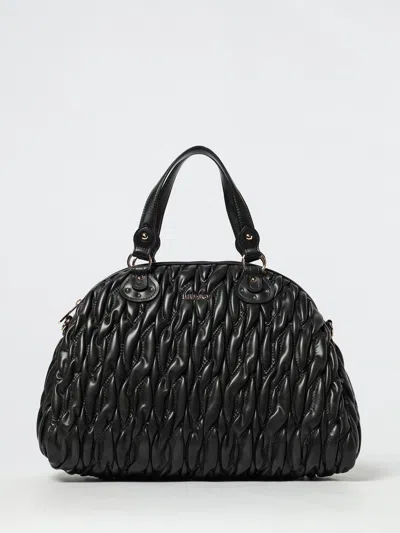 Liu •jo Medium Handbag With Two Handles And Strap In Black