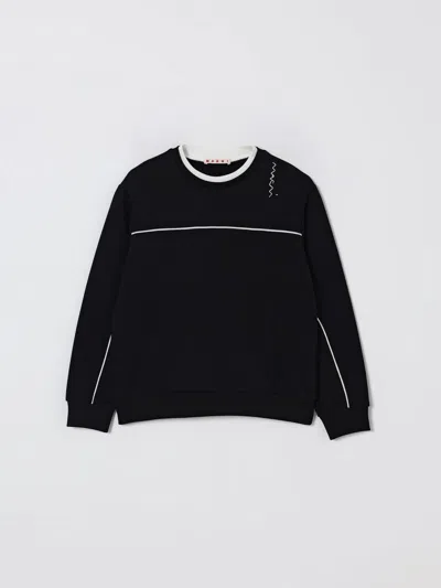 Marni Panelled Crew-neck Sweatshirt In Multi