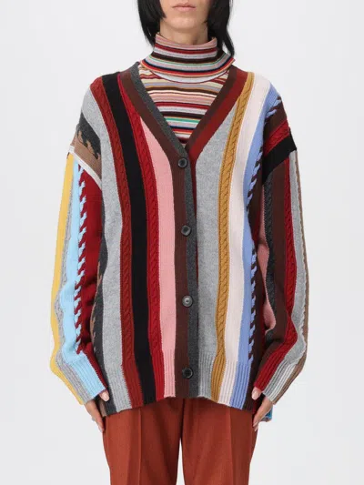 Paul Smith Cashmere Cardigan In Multi