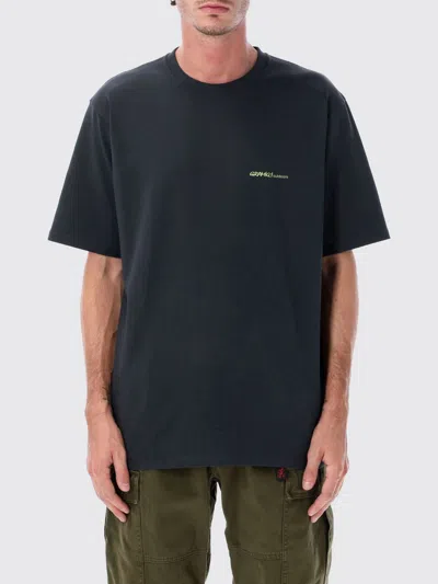 Gramicci Hurricane Eco Cotton T-shirt In Blue