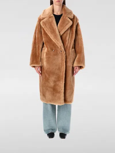 Stand Studio Biba Coat Eco Fir In Brown