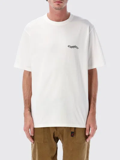 Gramicci Gecko Cotton T-shirt In Black