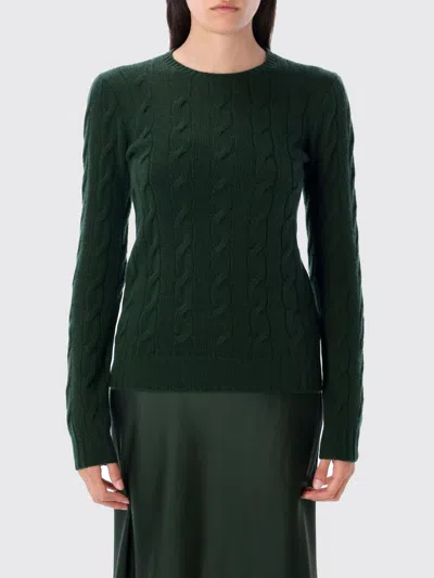 Polo Ralph Lauren Cable Knit Cashmere Sweater In Green