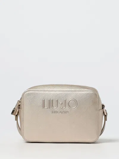 Liu •jo Versatile Shoulder Bag Adjustable Strap In Gold