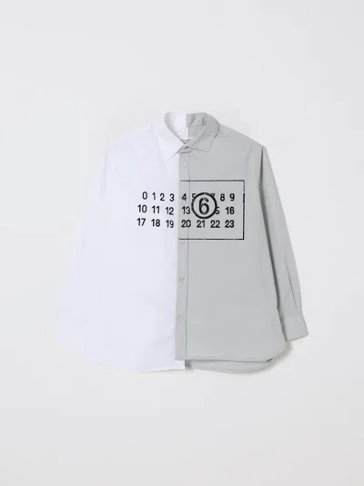 Mm6 Maison Margiela Cotton Shirt In Multi