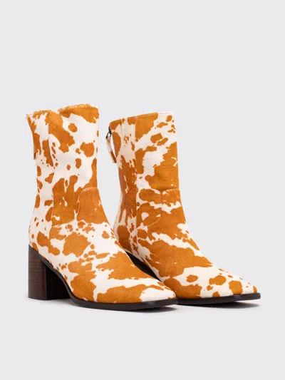 Intentionally Blank Pg Boot In Animal Print