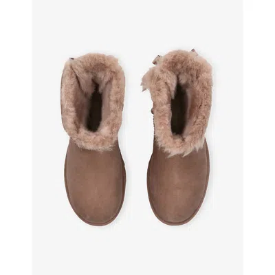 Ugg Mini Bailey Bow Ii Boots In Brown