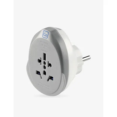Go Travel Worldwide 25w Fast Charge Usb-c Port Adaptor Grey In Gray