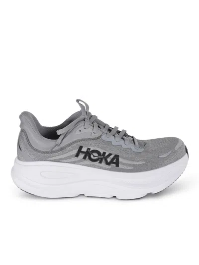 Hoka One One Rincon 4 1155130-bblc Sneaker Mens Black Lace Up Road Running Shoes In Gray