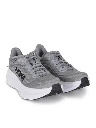 Hoka One One Rincon 4 1155130-bblc Sneaker Mens Black Lace Up Road Running Shoes In Gray