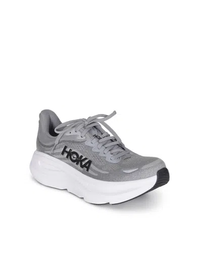 Hoka One One Rincon 4 1155130-bblc Sneaker Mens Black Lace Up Road Running Shoes In Gray