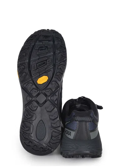 Hoka Sneaker Mafate Three2 Black/ Outer Orbit In Gray