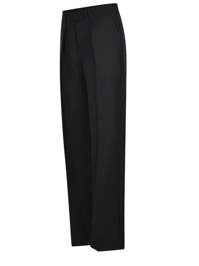 Alysi Trousers Made Of A Wool Blend In Black