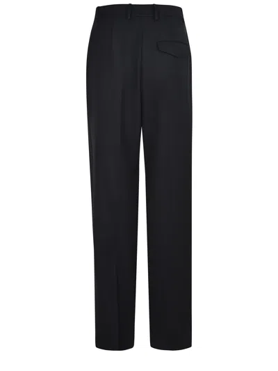 Alysi Trousers Made Of A Wool Blend In Black