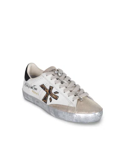 Premiata Stevend 7606m Sneakers In White