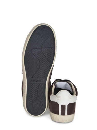 Premiata Sneaker "stevend" In Burgundy