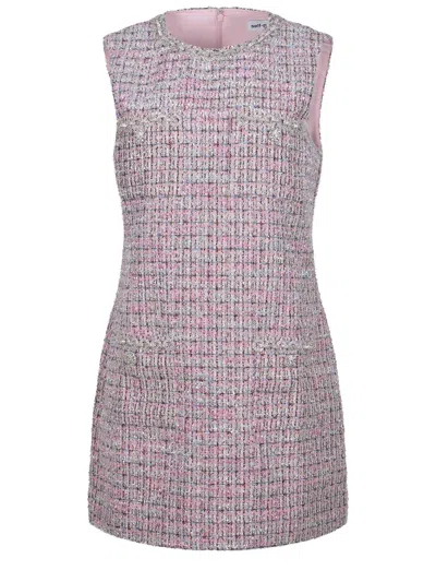 Self-portrait Dress In Pink
