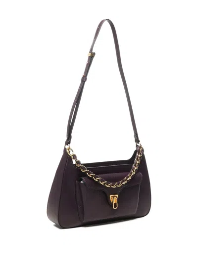 Coccinelle Beat Chain-handle Shoulder Bag In Black