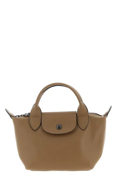 Longchamp Le Pliage Xs Handle Bag In Brown