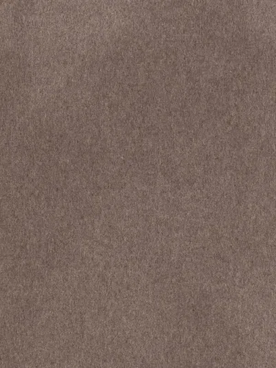 Canali Fringed Scarf In Brown