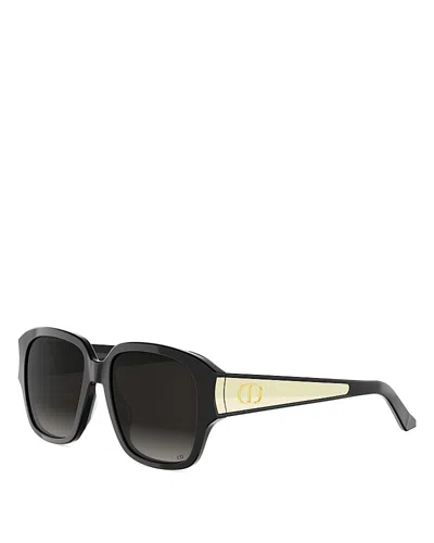 Dior Glow Square Sunglasses, 54mm