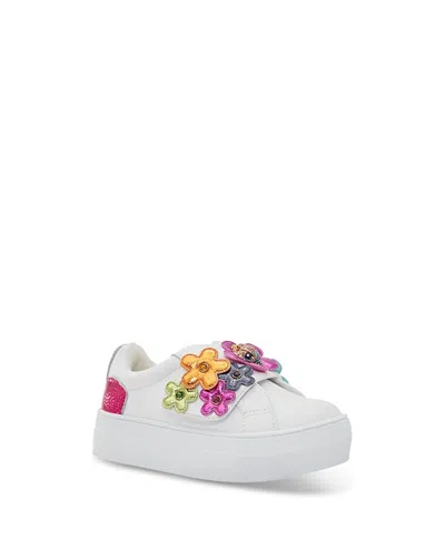 Kurt Geiger Girls' London Mini Floral Retal Sneakers - Toddler In Multi