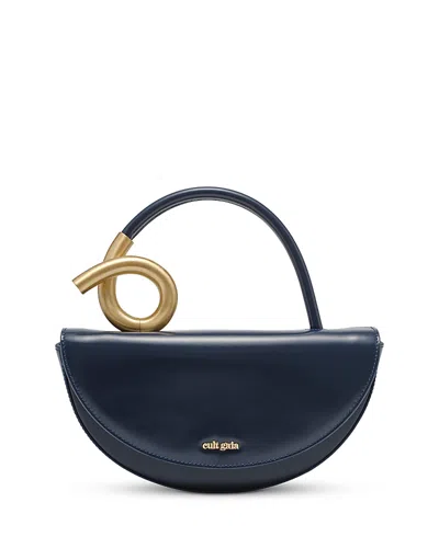 Cult Gaia Azariah Top Handle Bag In Blue
